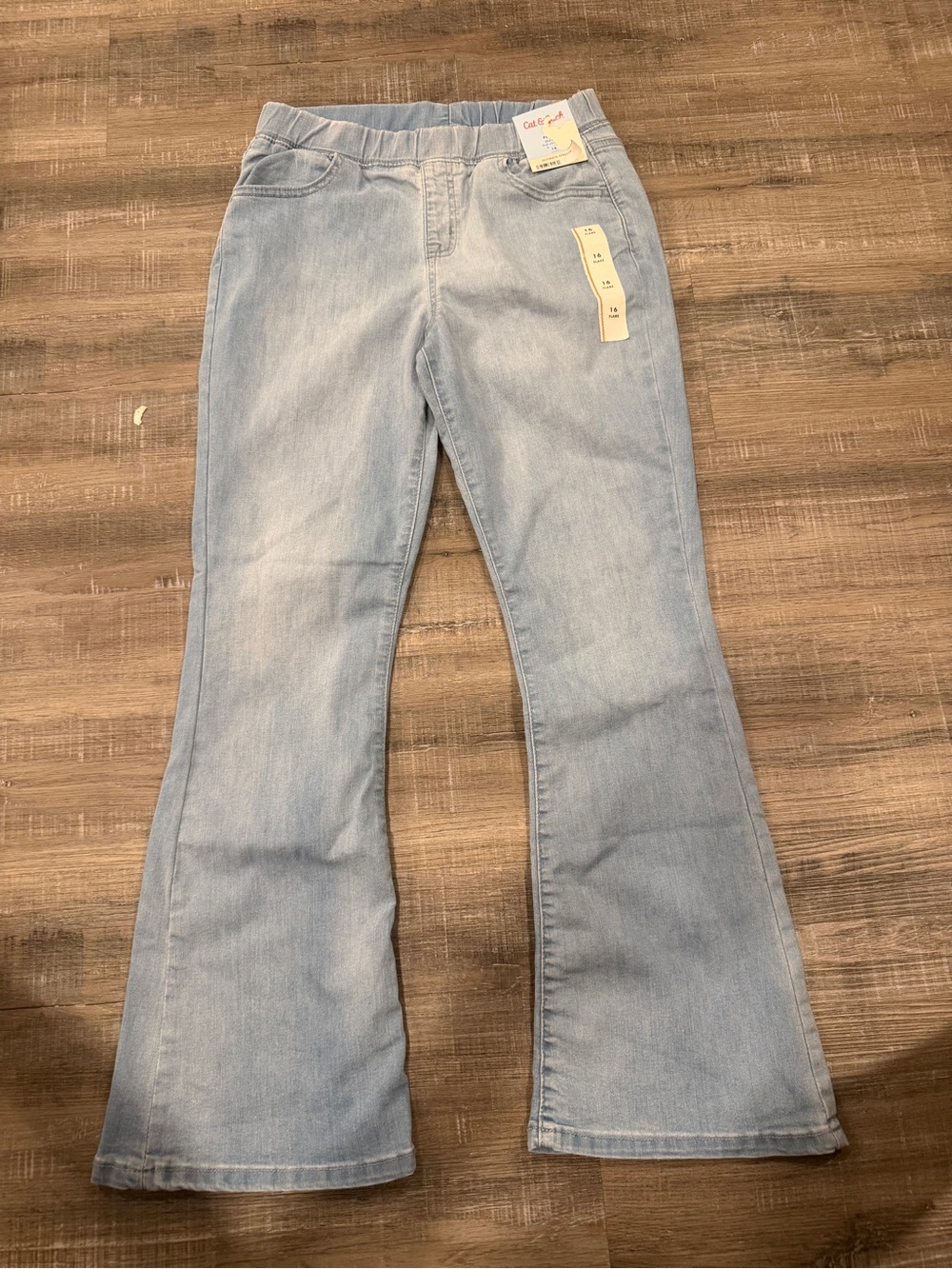 Cat & Jack Light Blue Flare Jeans